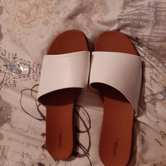 White sandals from Walmart! - Picture 2 of 2